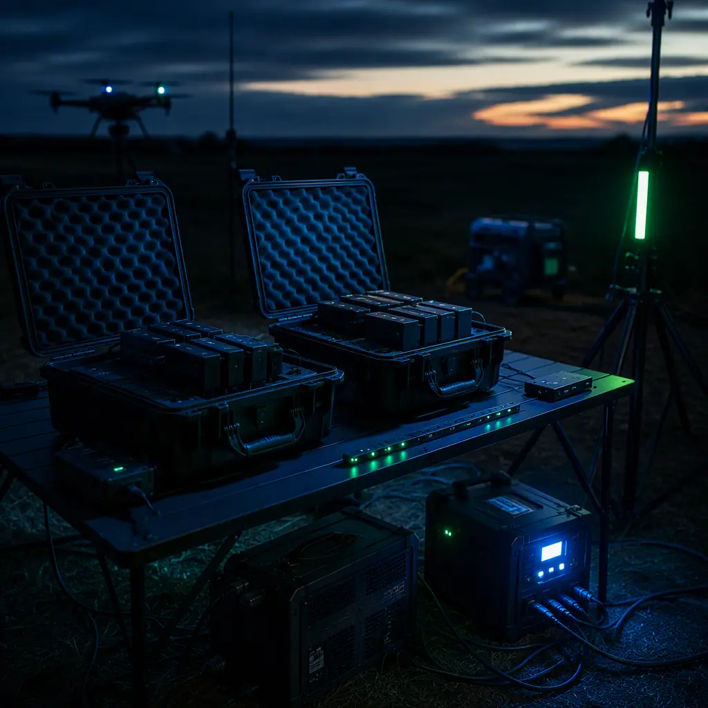 UAV Field Charging and Power Logistics Guide
