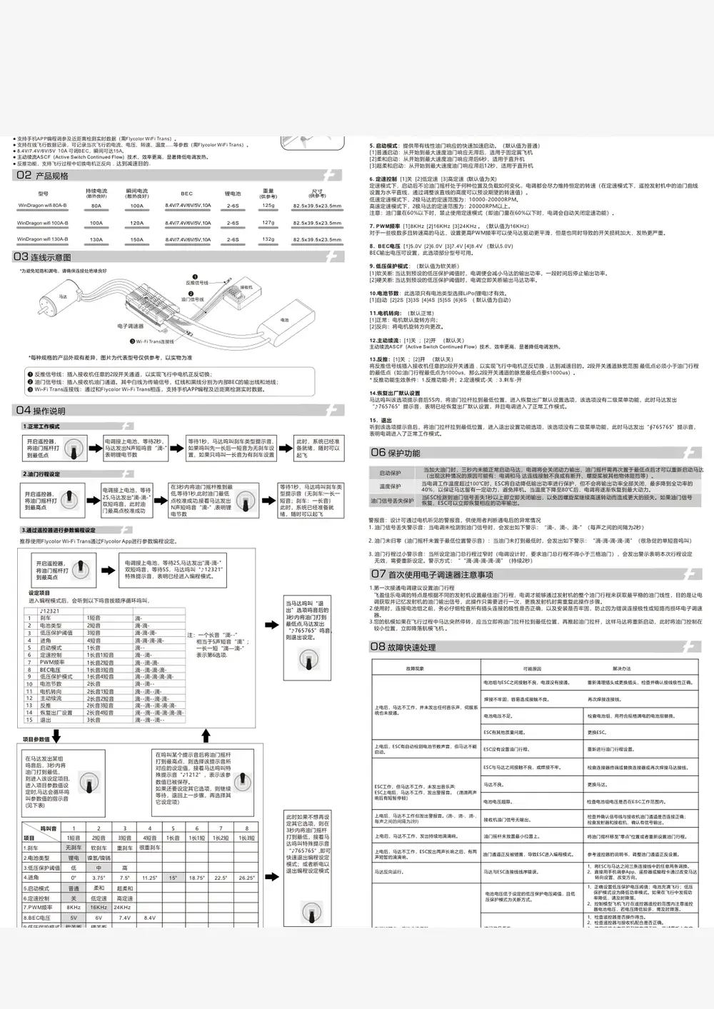 WinDragon 6S 10A datasheet page 1