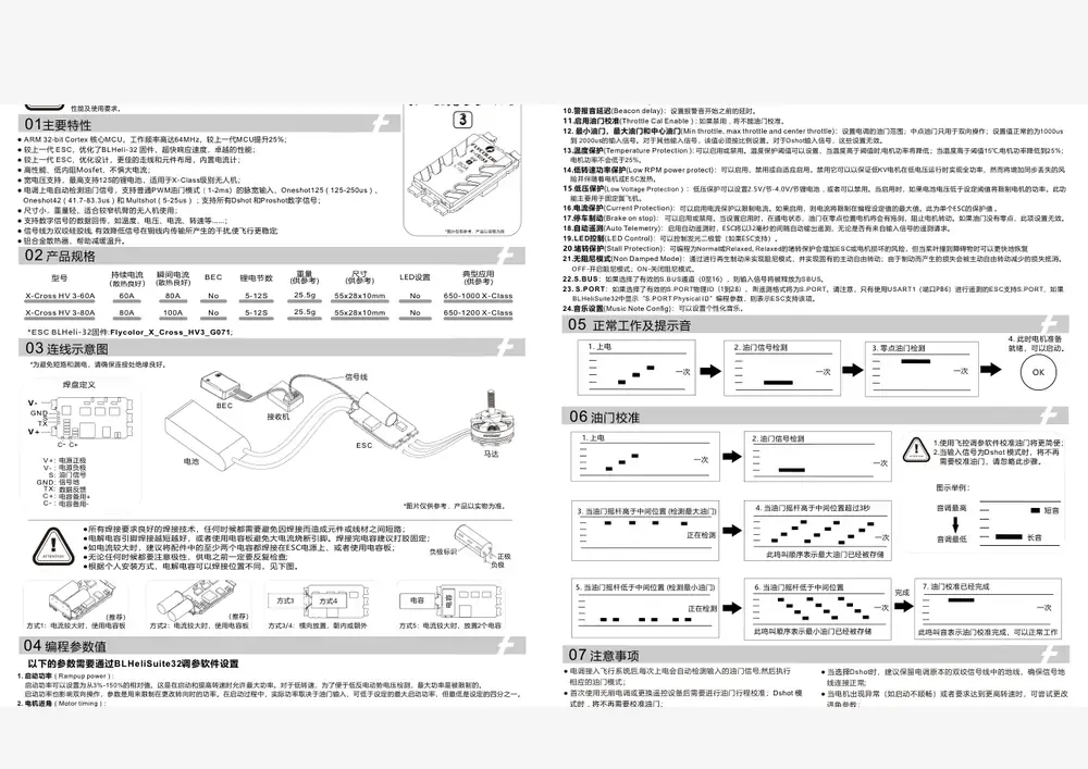Cross HV3 datasheet page 1