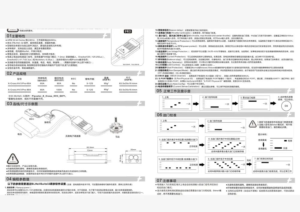Cross HV3Pro 80A datasheet page 1